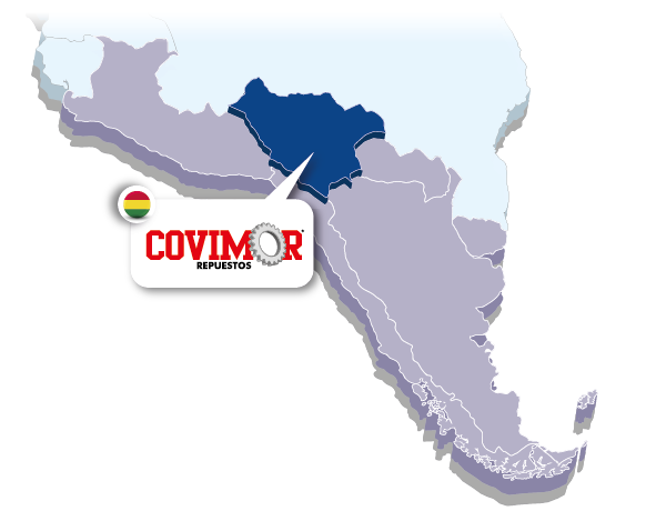 Presencia de Covimor en Bolivia